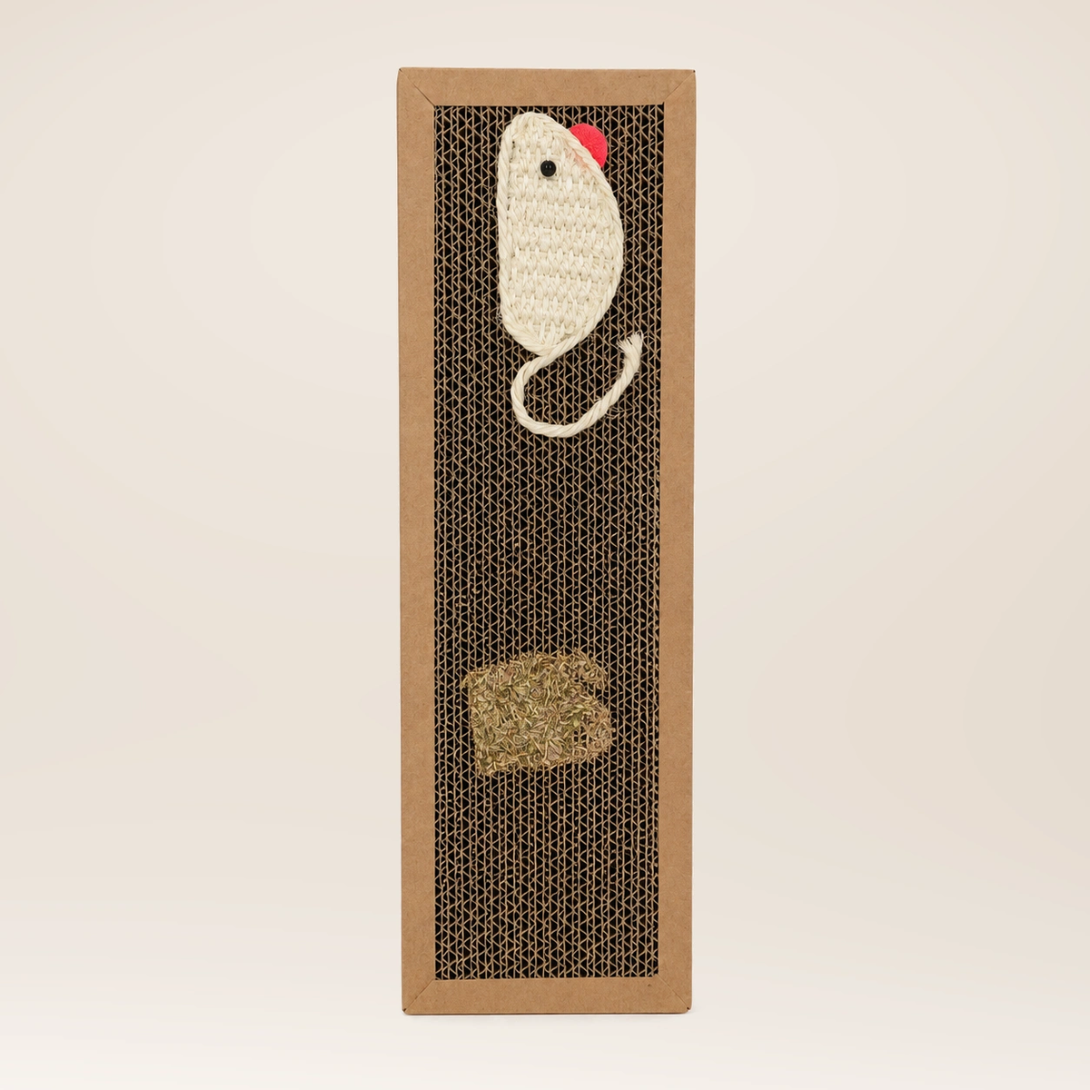 Neko Maru – Griffoir-lit en carton ondulé – Souris – S – photo principale