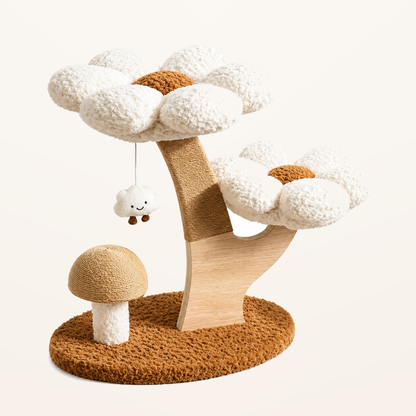 Neko Hanami – 2 niveaux – Blanc – dimensions