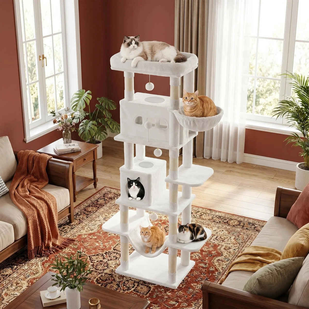 Neko Kyo – Arbre à chat XXL 210 cm – vue produit 4