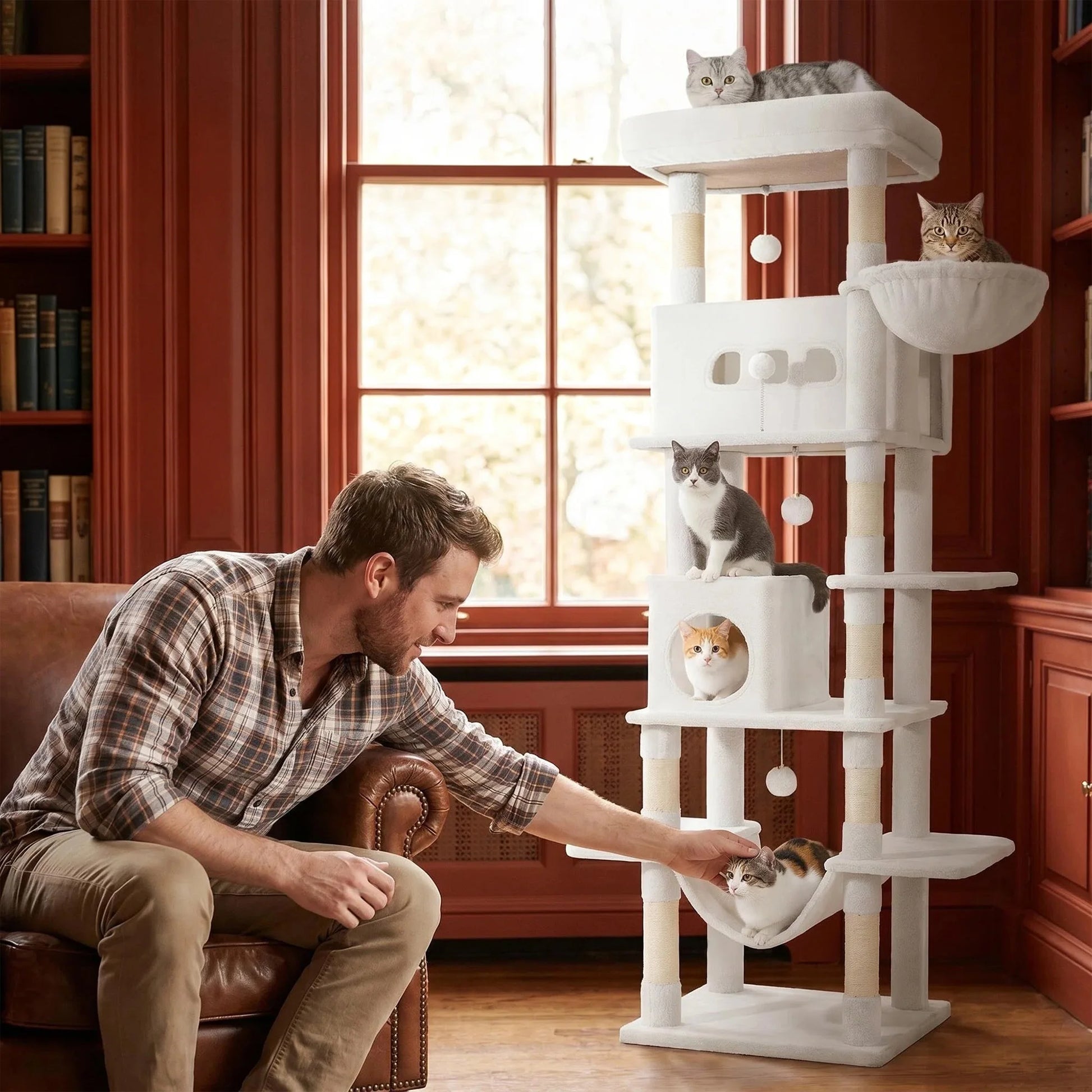 Neko Kyo – Arbre à chat XXL 210 cm – vue produit 5