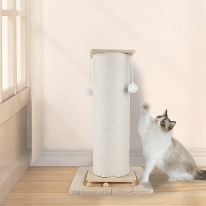 Neko Nobori – Poteau griffoir en bois et sisal 60 ou 80 cm – vue produit 9