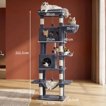 Neko Kyo – Arbre à chat XXL 210 cm – vue produit 8