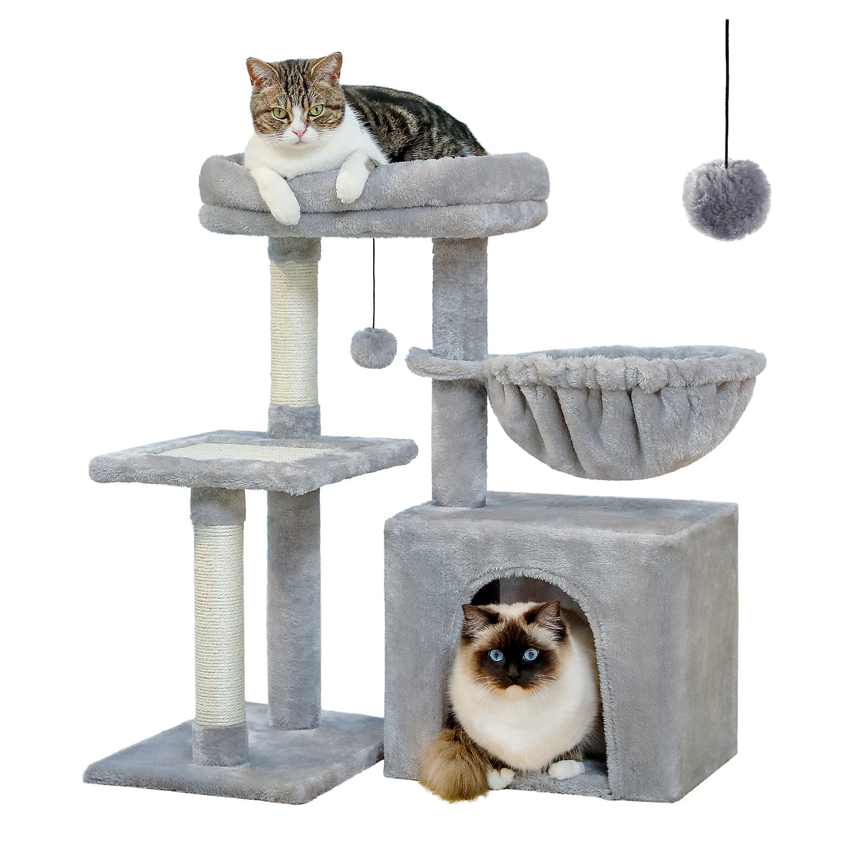 Neko Chibi – Petit arbre à chat avec hamac