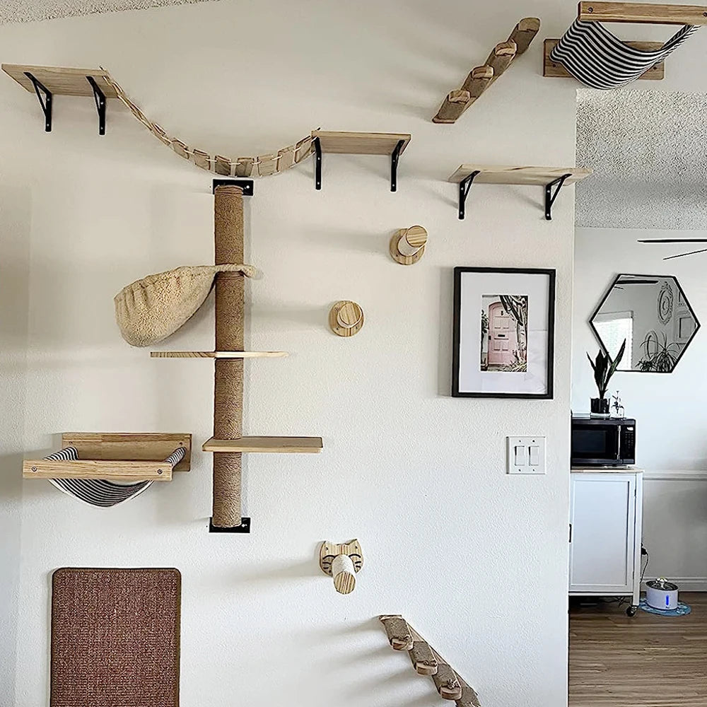 Neko Kabe Plus – Parcours mural complet pour chat – vue 4