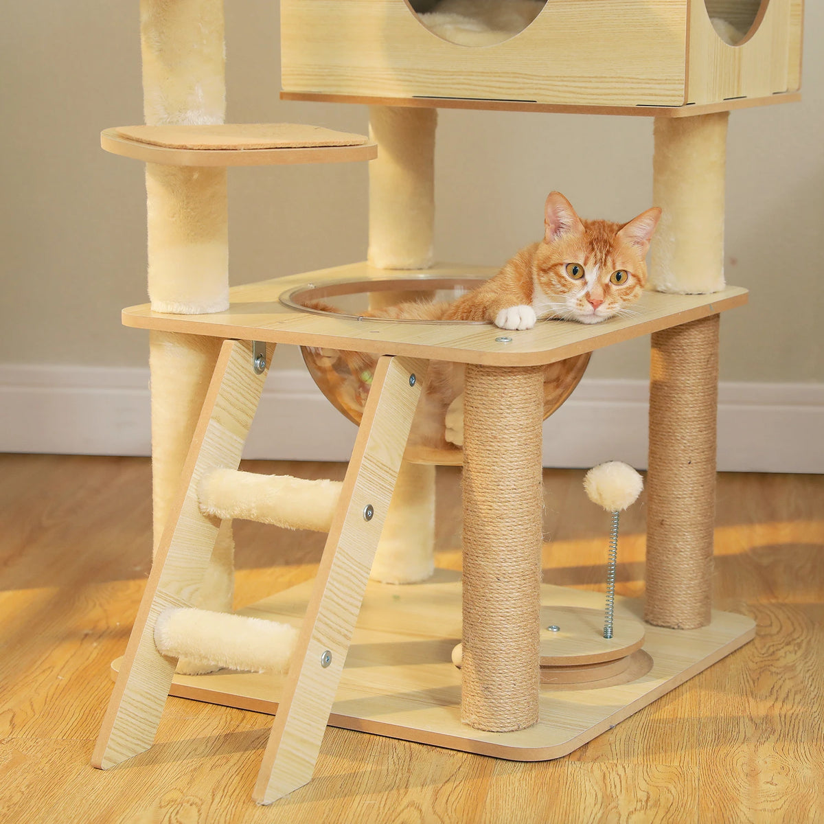 Neko Hayashi – Arbre à chat multi-niveaux 130 à 180 cm – vue produit 9