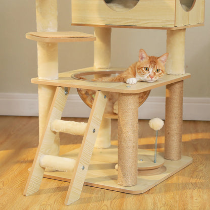 Neko Hayashi – Arbre à chat multi-niveaux 130 à 180 cm – vue produit 9