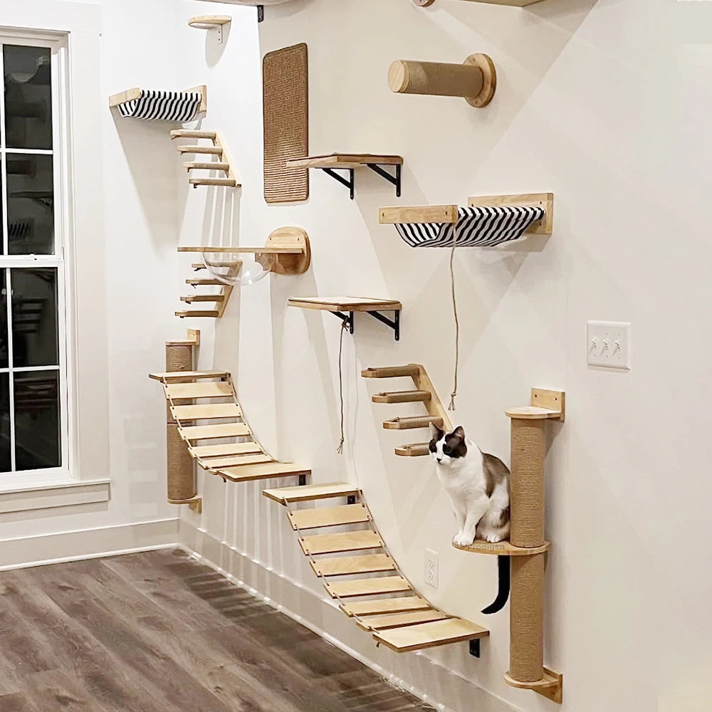 Neko Kabe Plus – Parcours mural complet pour chat – vue 5