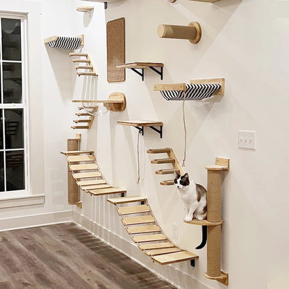 Neko Kabe Plus – Parcours mural complet pour chat – vue 5