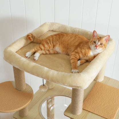 Neko Hayashi – Arbre à chat multi-niveaux 130 à 180 cm – vue produit 14