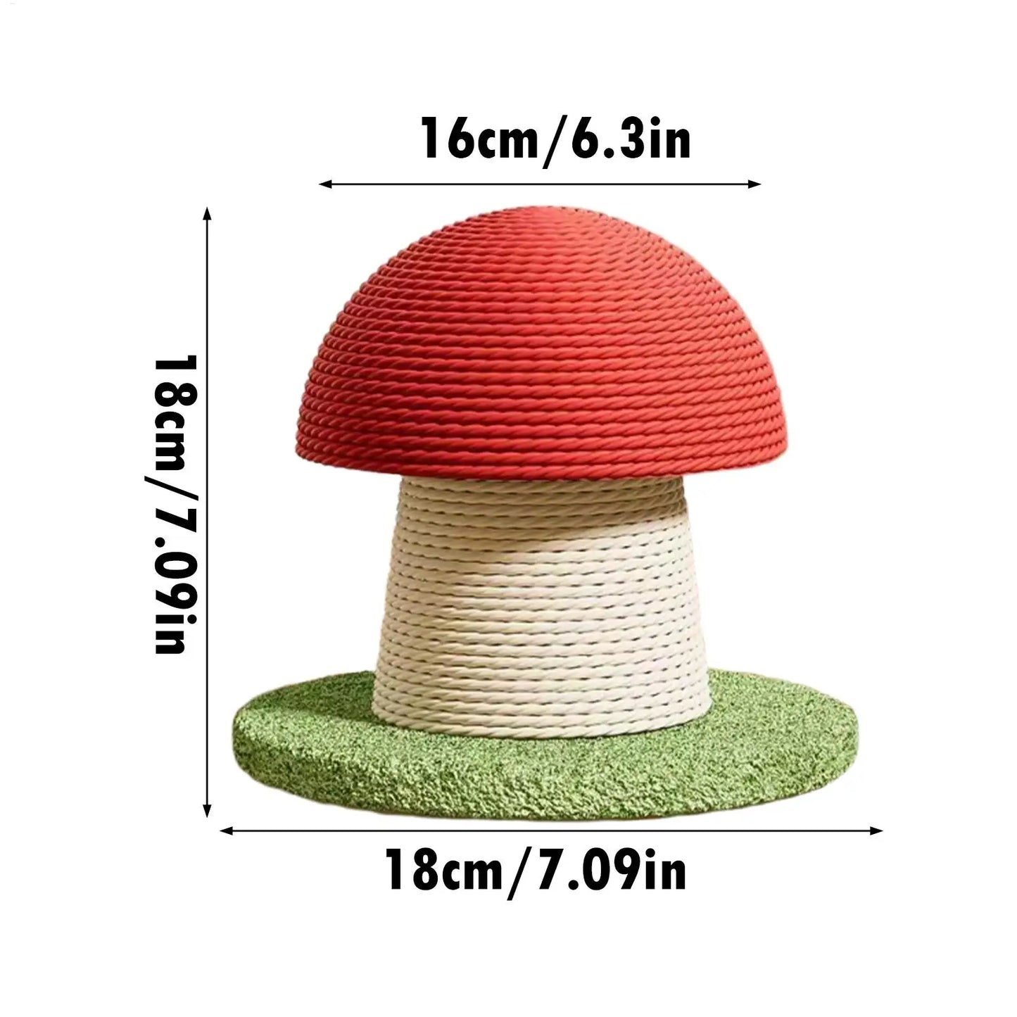Neko Kinoko – Griffoir champignon en sisal – vue produit 13