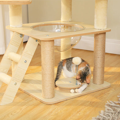 Neko Hayashi – Arbre à chat multi-niveaux 130 à 180 cm – vue produit 22