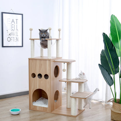 Neko Hayashi – Arbre à chat multi-niveaux 130 à 180 cm – vue produit 12