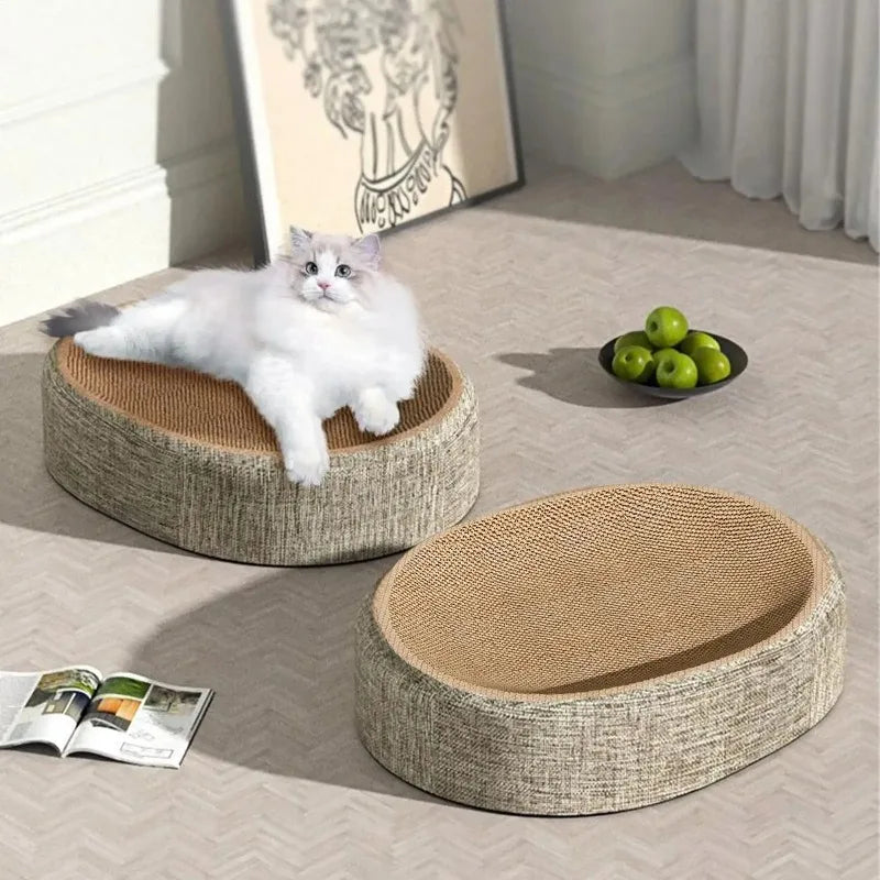 Neko Ami – Nid griffoir rond 41 cm – vue produit 3