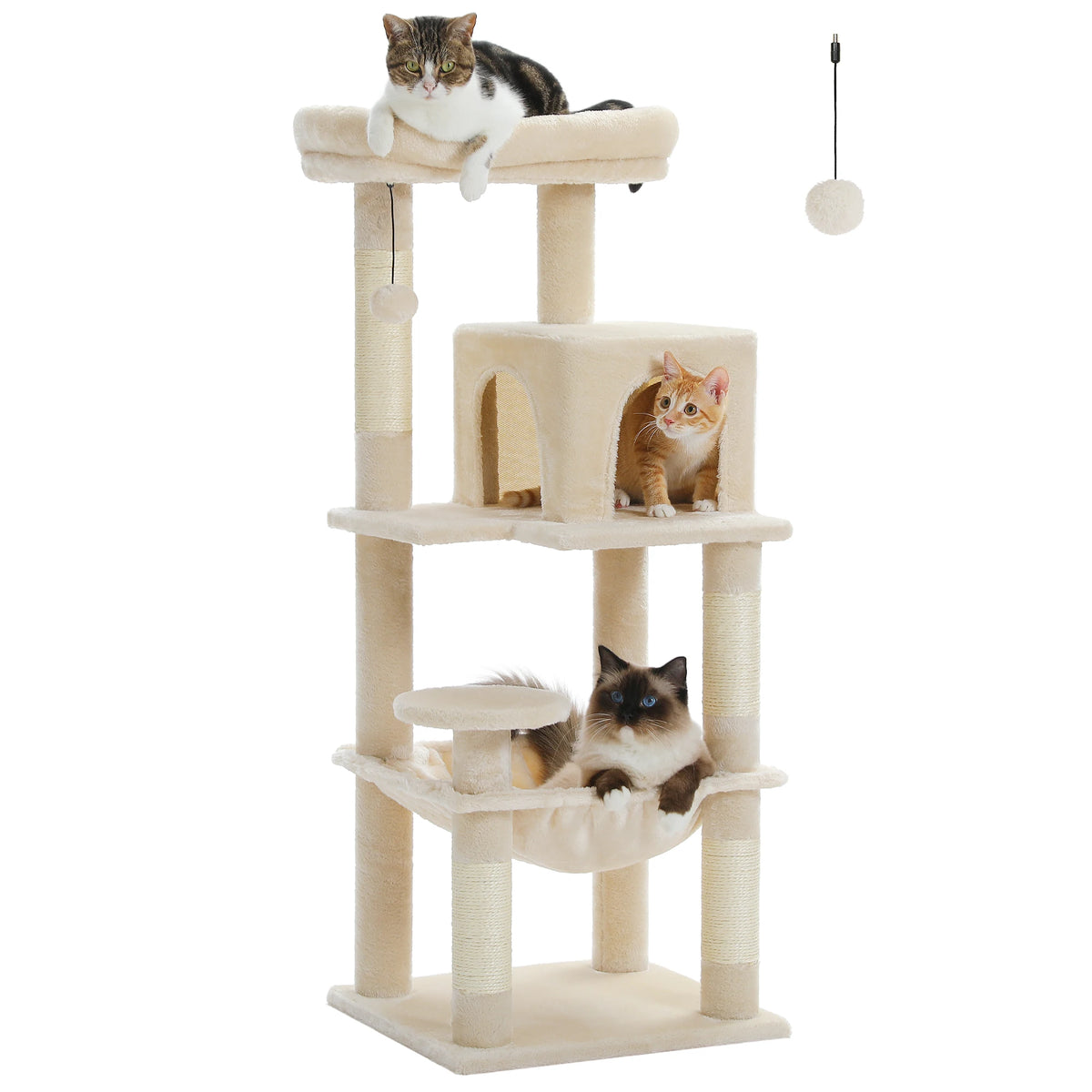 Neko Sora – Arbre à chat renforcé 5 niveaux – vue 7