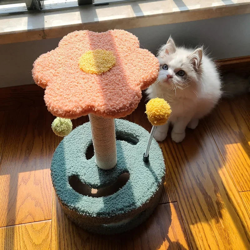 Neko Minka – Petit arbre à chat avec niche et griffoir – vue produit 9