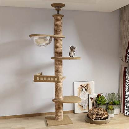 Neko Takai – Arbre à chat du sol au plafond 250–270 cm – vue 6