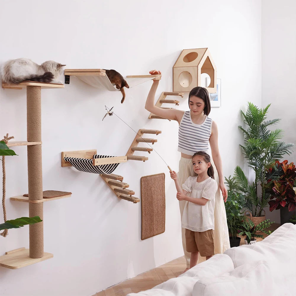Neko Kabe Plus – Parcours mural complet pour chat – vue 3