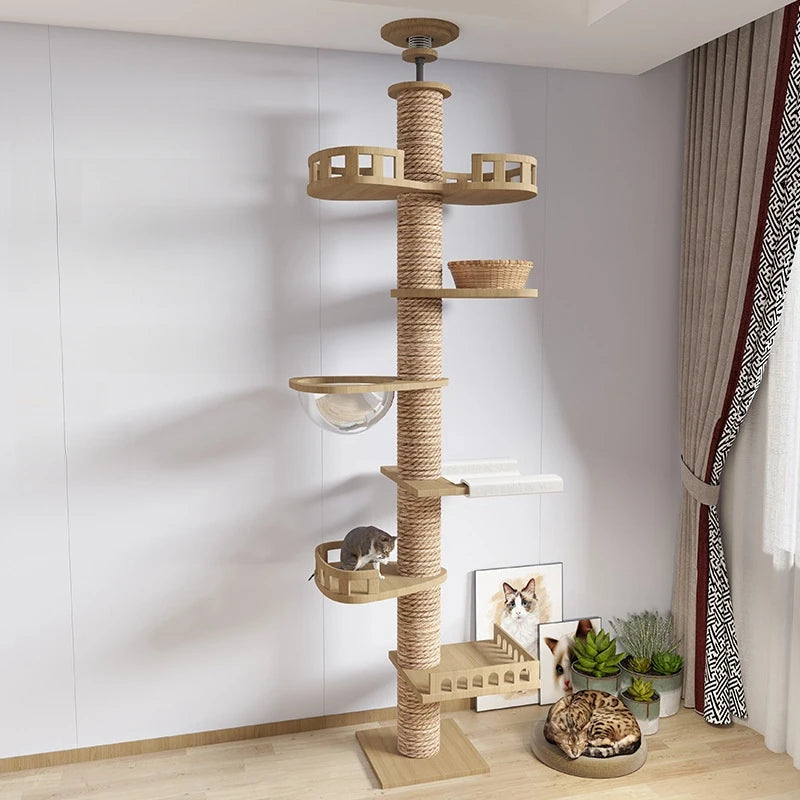 Neko Takai – Arbre à chat du sol au plafond 250–270 cm