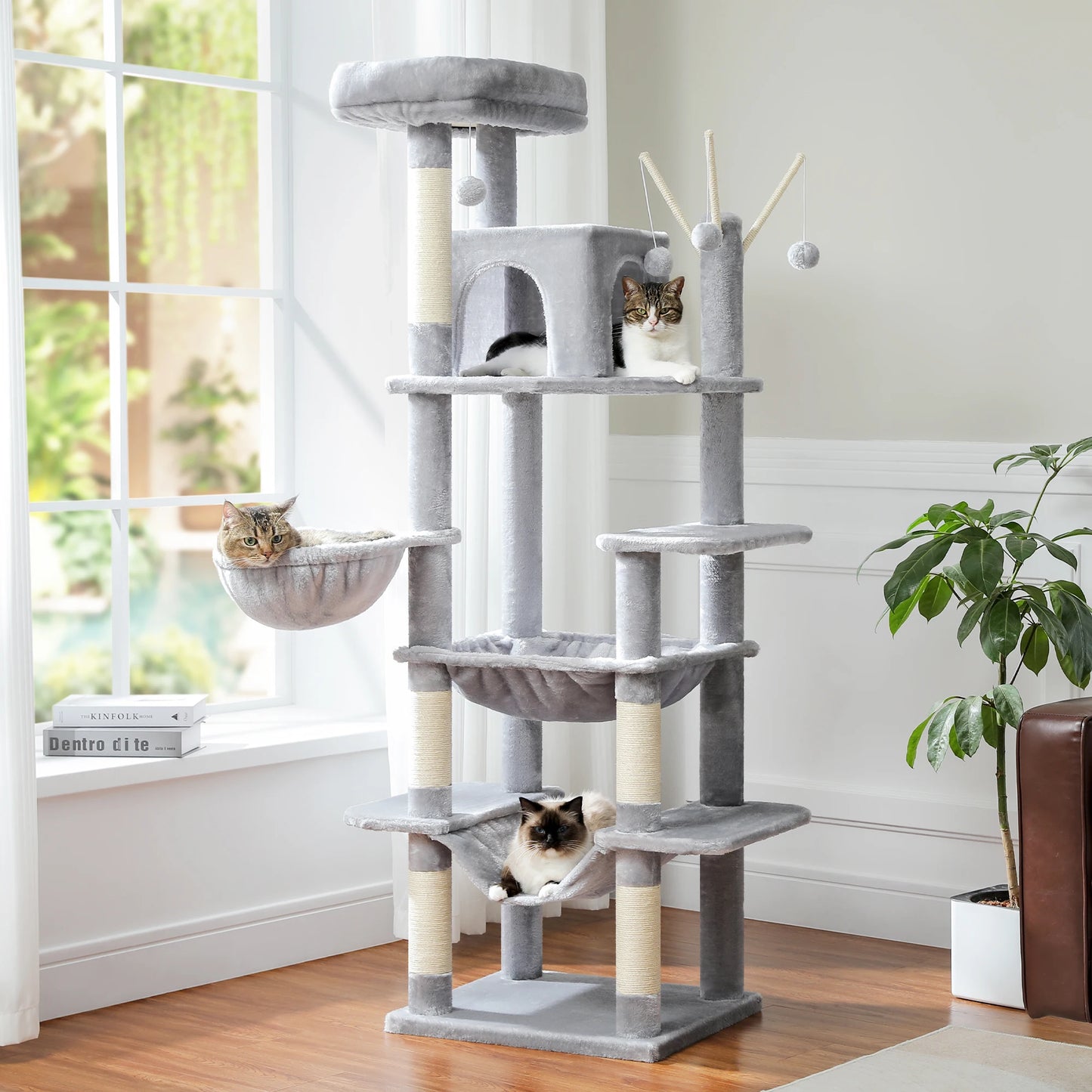 Neko Taiga – Arbre à chat XXL multi-niveaux – vue 6