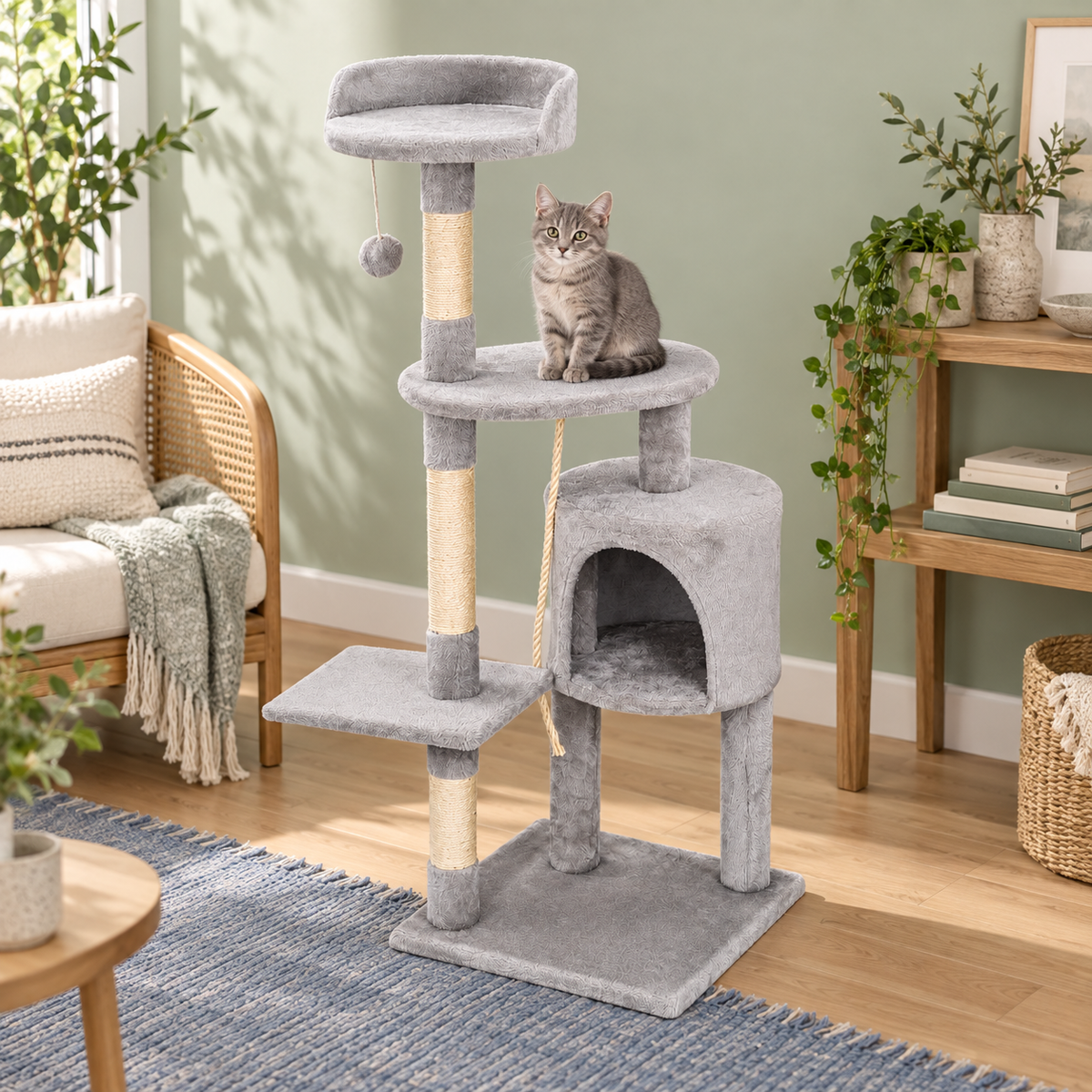 Neko Asobi 122 cm — salon sauge