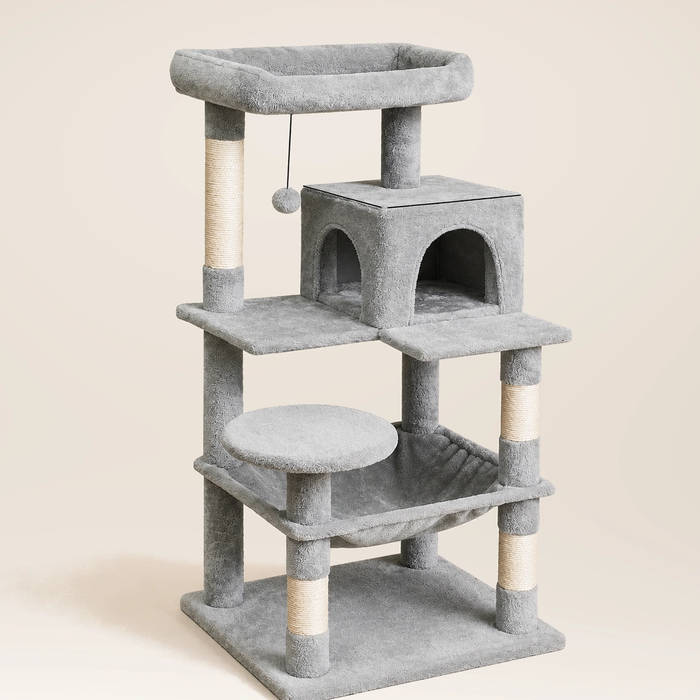 Neko Asobi 143 cm – Modèle 1 sur fond beige