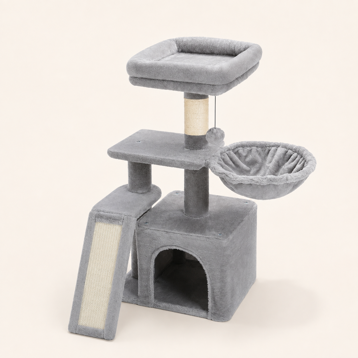 Neko Chibi – Modèle A Gris