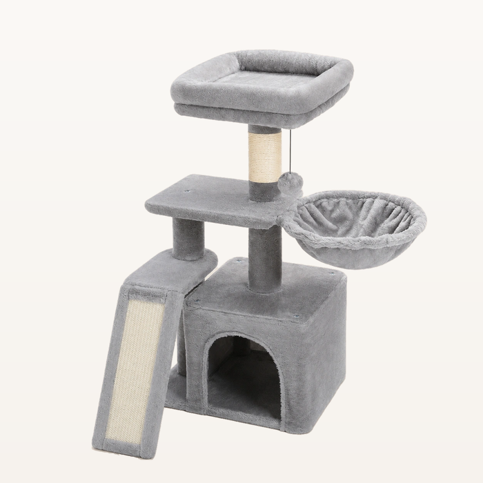 Neko Chibi – Modèle A Gris