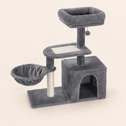 Neko Chibi – Modèle B Gris