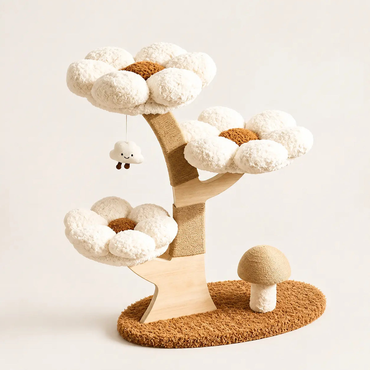 Neko Hanami – Arbre à chat fleuri