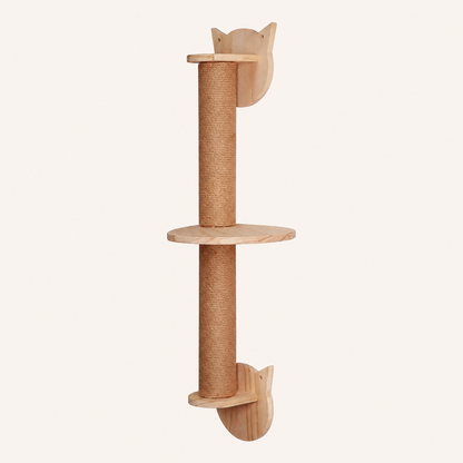Neko Kabe – Poteau griffoir – 77 cm, module mural pour chat