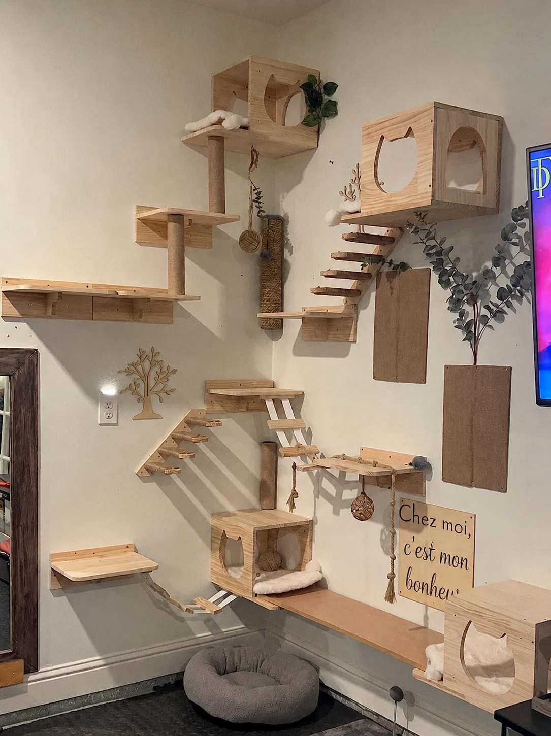Neko Kabe – décoration murale en français – vue 2
