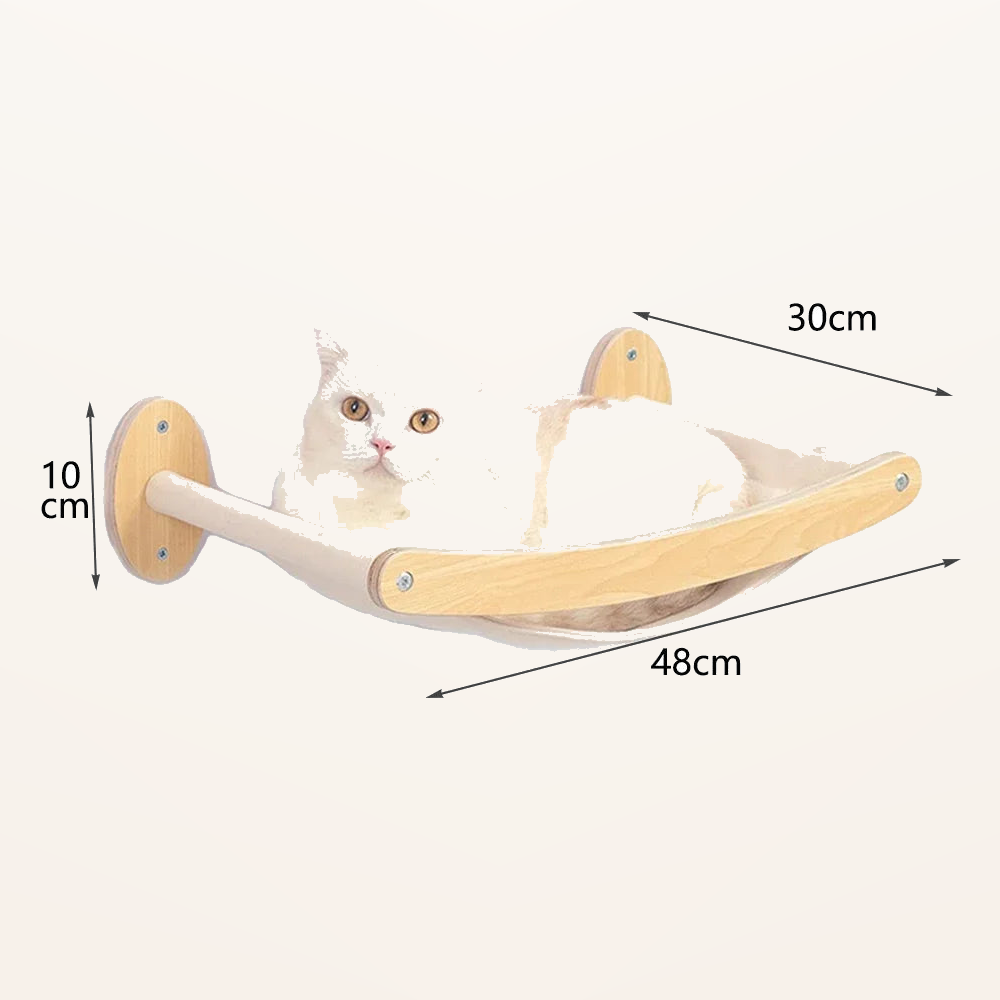 Neko Kabe – Parcours mural en bois et sisal – Module 12 – dimensions