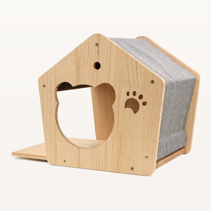 Neko Kabe Natural – Niche A – module mural sur fond beige