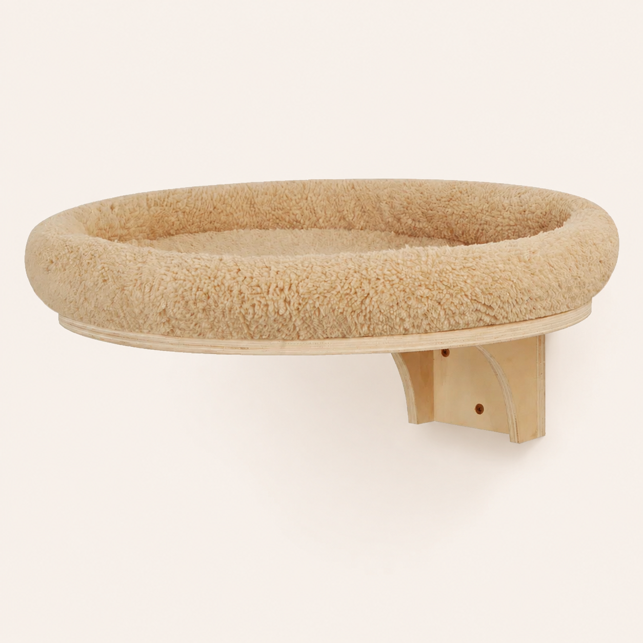 Neko Kabe Natural – Nid mural – module mural sur fond beige