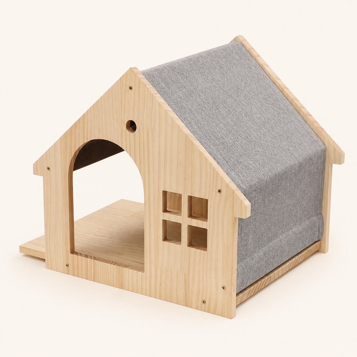 Neko Kabe Natural – Niche B – module mural sur fond beige