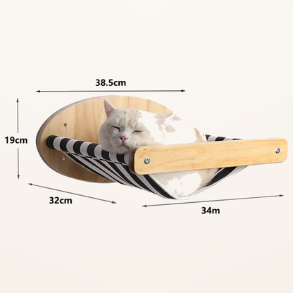 Neko Kabe Natural – Modules muraux en bois et hamac – Hamac – dimensions