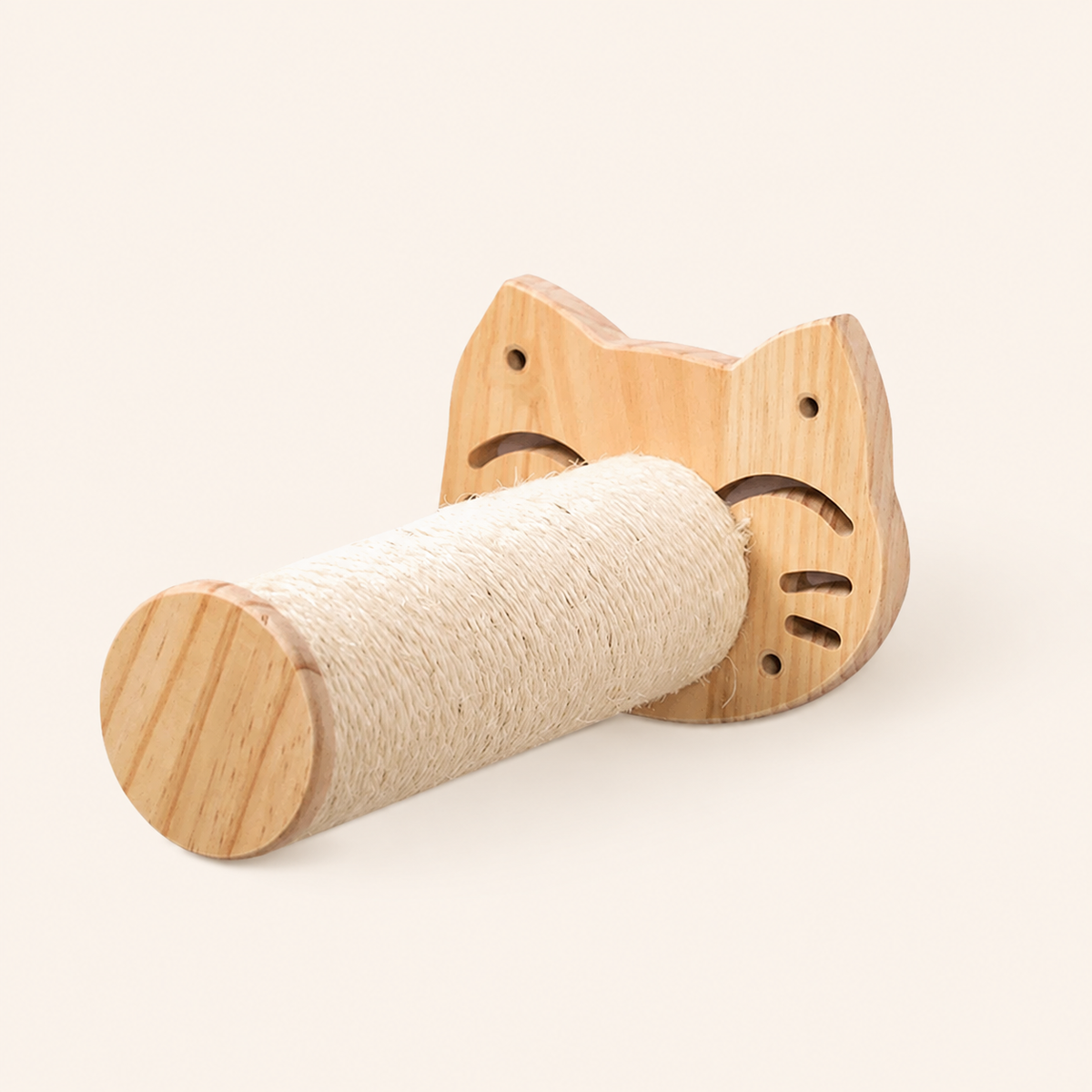 Neko Kabe Plus – Griffoir B – module mural sur fond beige