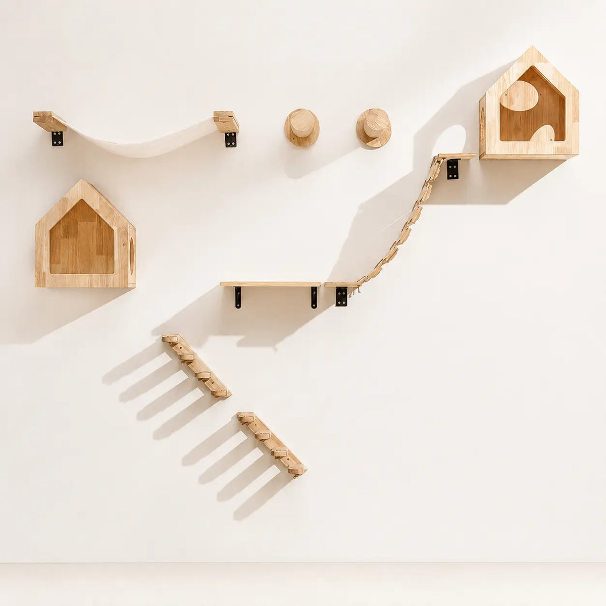 Neko Kabe Plus – Parcours mural complet pour chat