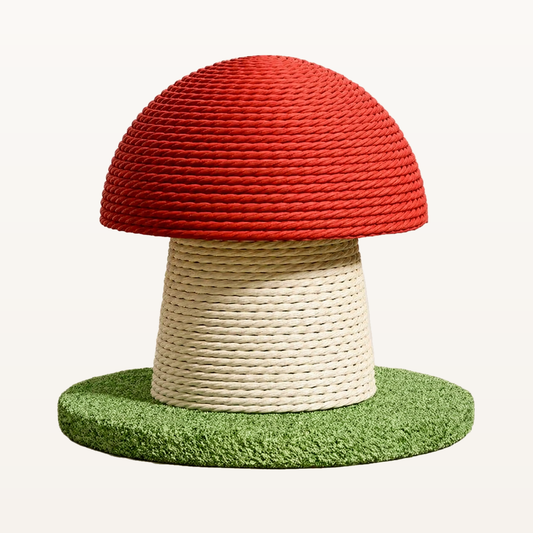 Neko Kinoko – Griffoir champignon en sisal – S – photo principale