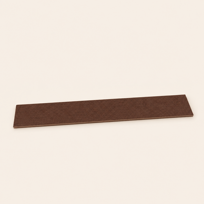 Neko Kizu – Brun / L – 50 × 9 cm – bande griffoir adhésive sur fond beige