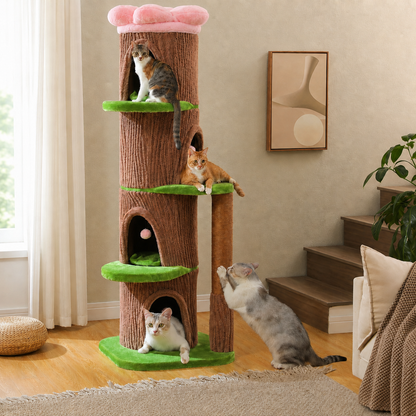 Neko Kodama 174 cm dans un intérieur chaleureux
