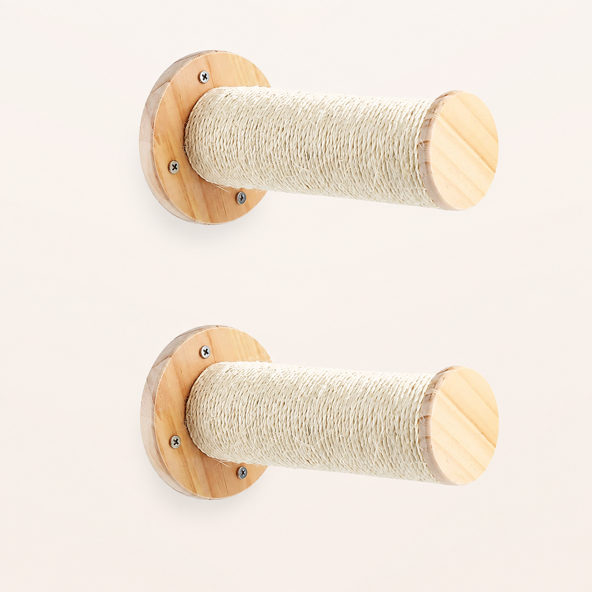 Neko Kumo – Lot de 2 griffoirs A sur fond beige, sans dimensions