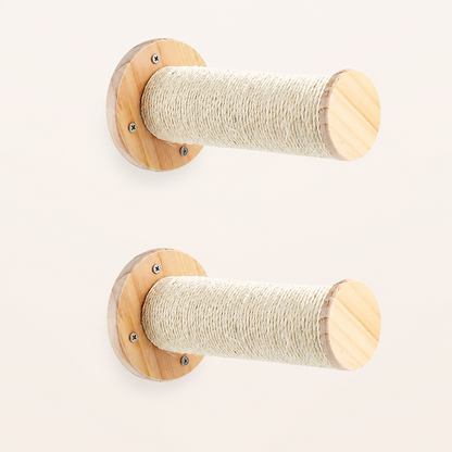 Neko Kumo – Lot de 2 griffoirs A sur fond beige, sans dimensions