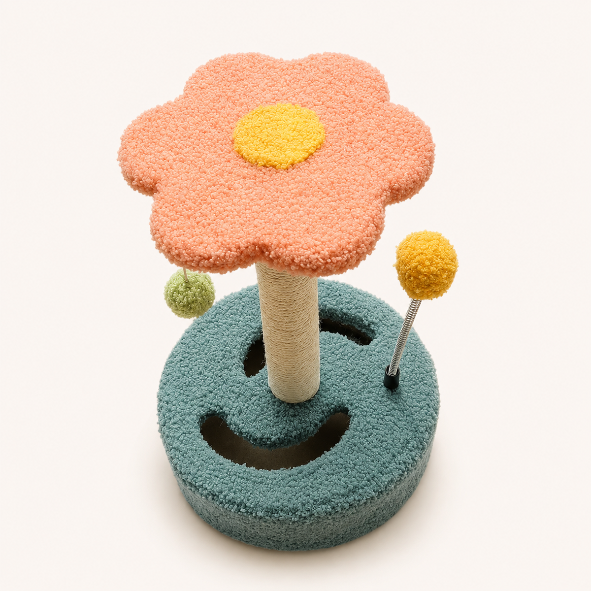 Neko Minka – Petit arbre à chat avec niche et griffoir – Modèle B – photo principale