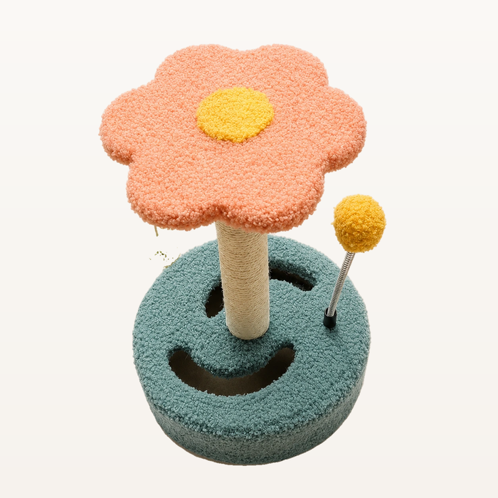 Neko Minka – Petit arbre à chat avec niche et griffoir – Modèle B – photo principale