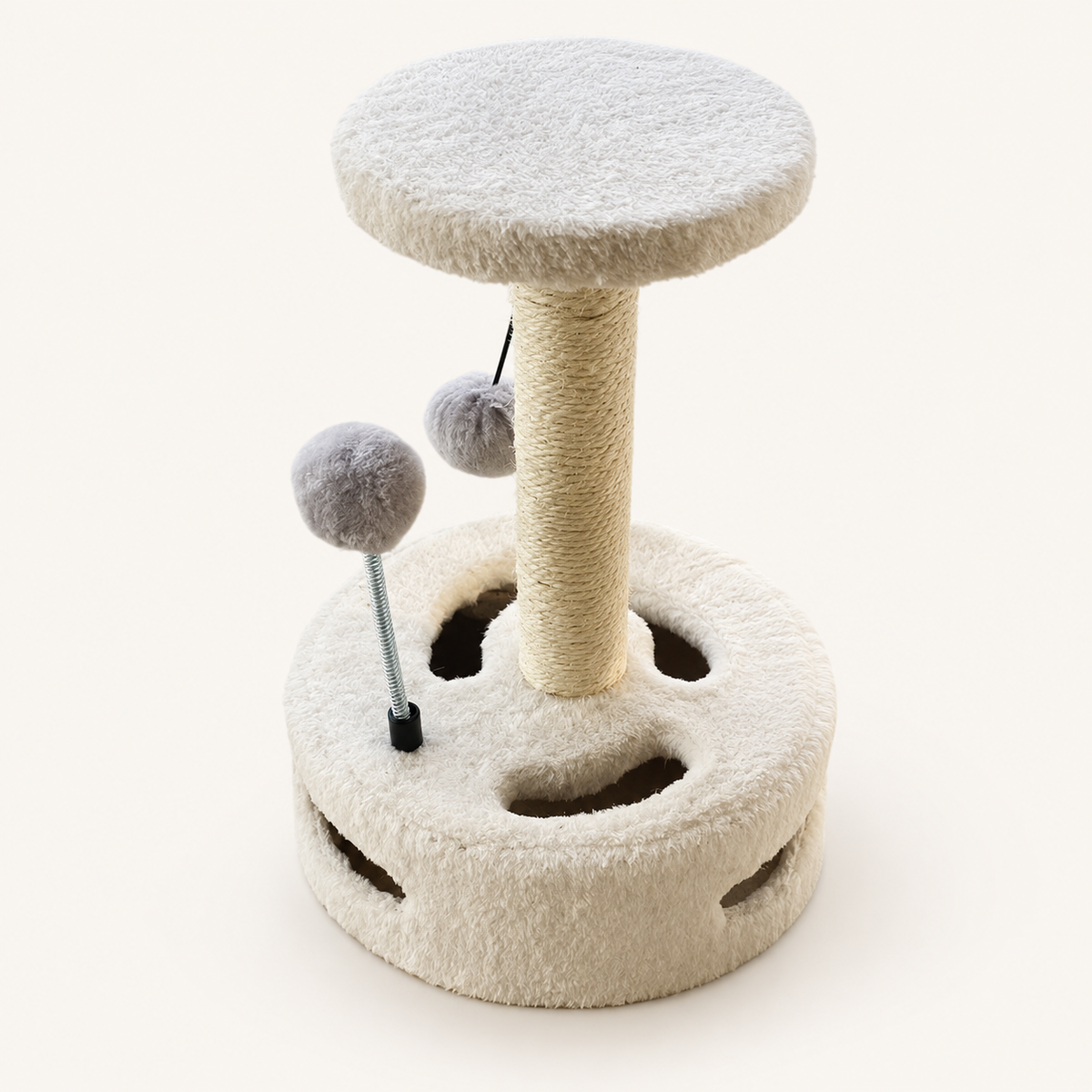 Neko Minka – Petit arbre à chat avec niche et griffoir – Modèle C – photo principale