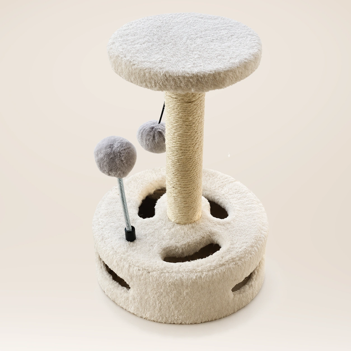 Neko Minka – Petit arbre à chat avec niche et griffoir – Modèle C – photo principale
