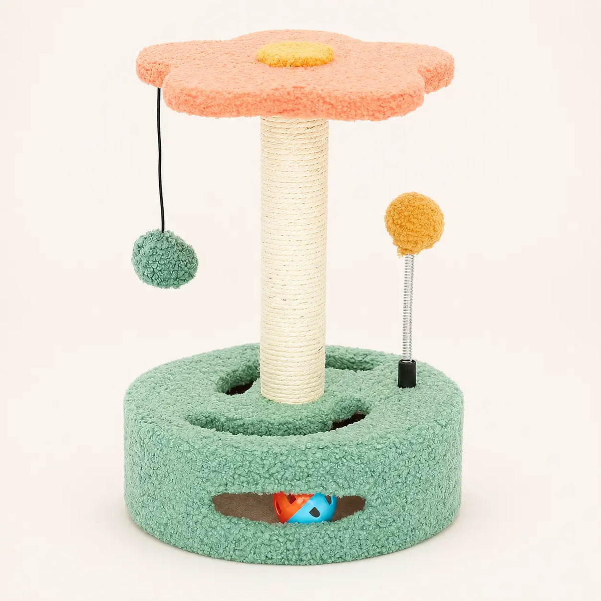 Neko Minka – Petit arbre à chat avec niche et griffoir