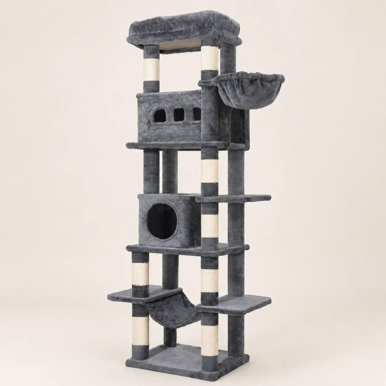 Neko Oki – Arbre à chat 170 cm avec tapis lavable