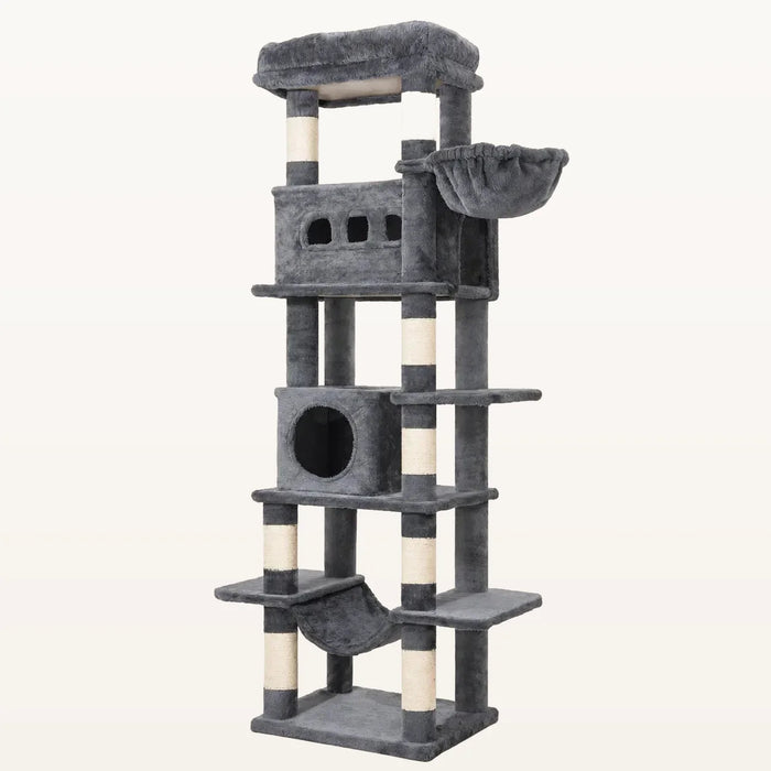 Neko Oki – Arbre à chat 170 cm avec tapis lavable